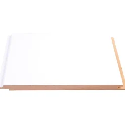 Sisustuspaneeli Maler STP-0 10x195x2070mm MDF ympäripontattu lumi