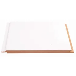 Sisustuspaneeli Maler STP-5 10x195x2070mm MDF ympäripontattu valkoinen