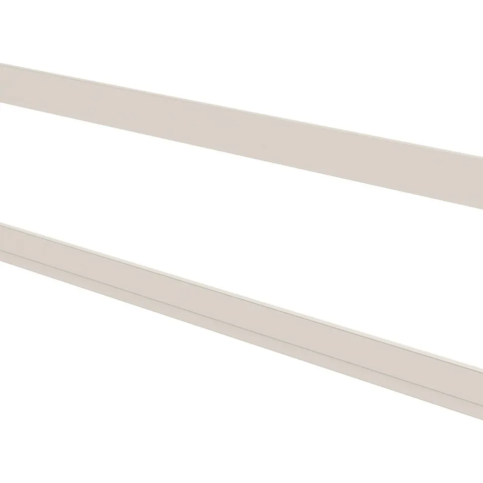 Sisustuspaneelin rintalista Lundbergs Herrgård 50x2400mm MDF valkoinen