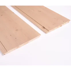 Sisustuspaneeli Siparila Aava 15x220x2050 mm mänty liimapuu lakattu kuultava ruskea Hiekkaranta