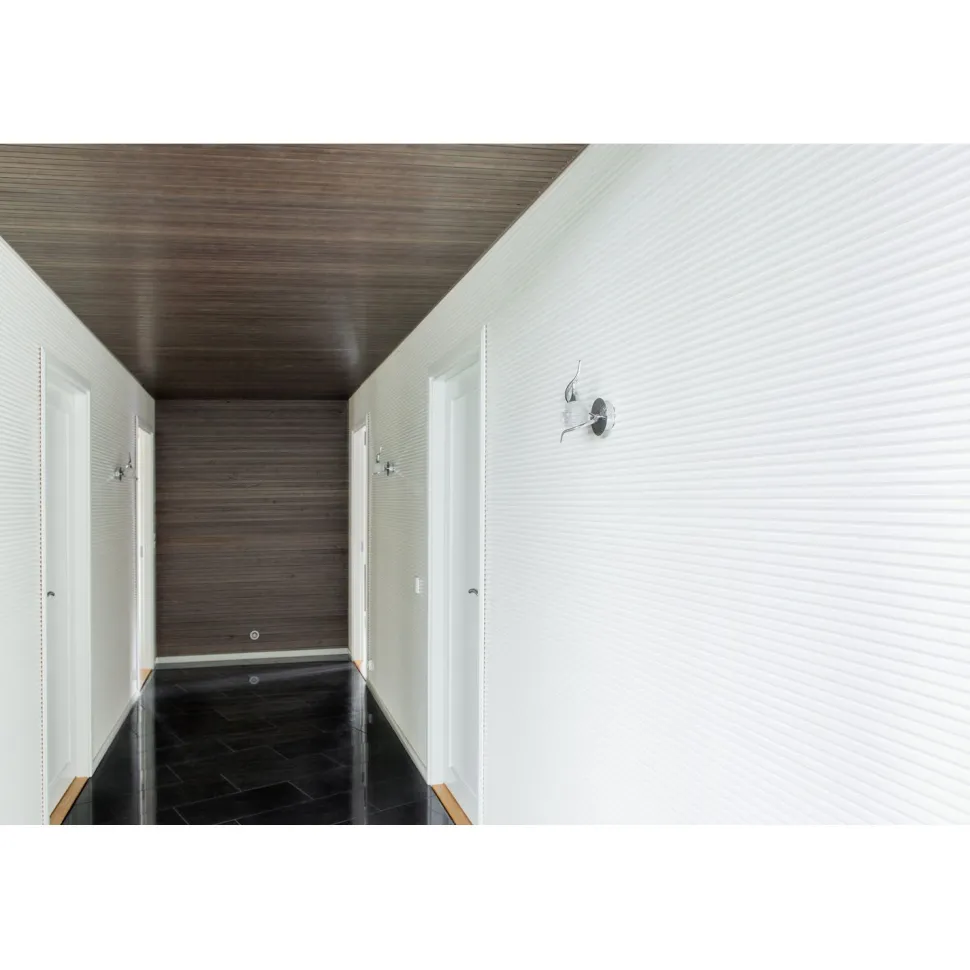 Sisustuspaneeli Siparila Vire 15x90x2700 mm mänty puhtaanvalkoinen