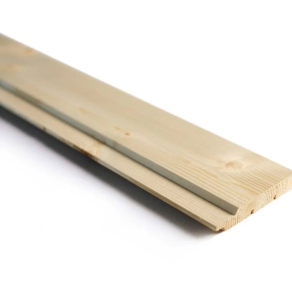 Sisustuspaneeli STV 14x95x2250mm kuusi TK