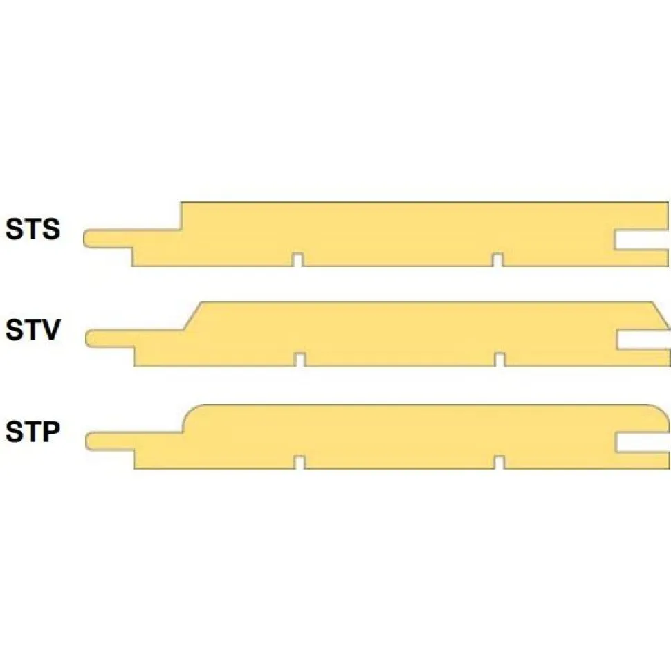 Sisustuspaneeli Wicco STV TK PP 14x120x2970 mm 8 kpl/pkt