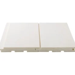 Sisustus-/saunapaneeli Siparila Kuulas Höyry, 15x120x3000 mm haapa STS kuultava valkoinen