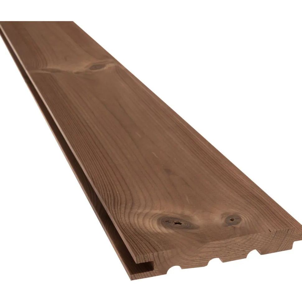 Sisustus-/saunapaneeli Karava Kallio 19x118x3300 mm lämpökäsitelty mänty