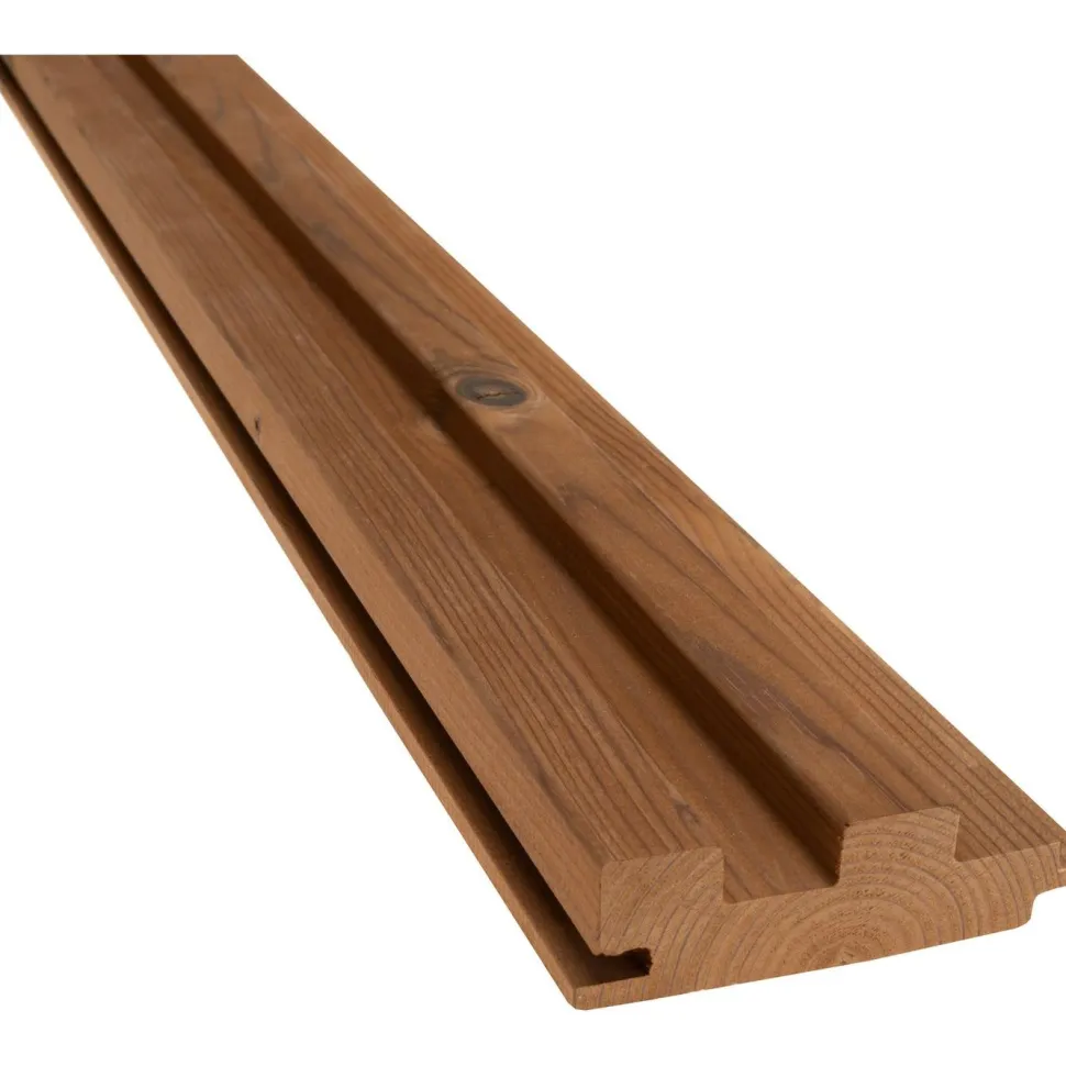 Sisustus-/saunapaneeli Karava Vuono 26x88x4200 mm lämpökäsitelty mänty