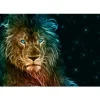 Sisustustarra Artgeist Abstract Lion II eri kokoja