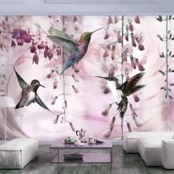 Sisustustarra Artgeist Flying Hummingbirds eri kokoja