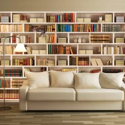 Sisustustarra Artgeist Home library eri kokoja
