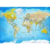 Sisustustarra Artgeist World Classic Map  eri kokoja
