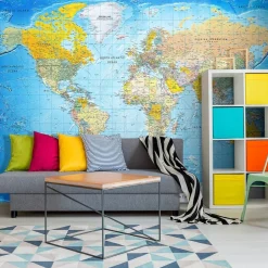 Sisustustarra Artgeist World Classic Map  eri kokoja