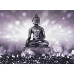 Sisustustarra Artgeist Amethyst Buddha 70x98cm