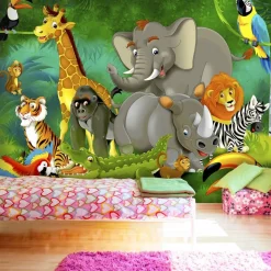 Sisustustarra Artgeist Colourful Safari 70x98cm