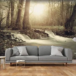 Sisustustarra Artgeist Forest Cascade 70x98cm