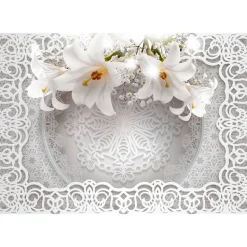Sisustustarra Artgeist Lilies and Ornaments 70x98cm