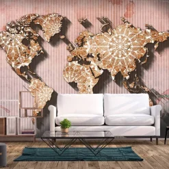 Sisustustarra Artgeist Oriental Map 70x98cm