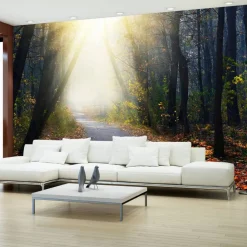 Sisustustarra Artgeist Road through the Forest 70x98cm