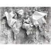 Sisustustarra Artgeist World Map: Origami 70x98cm
