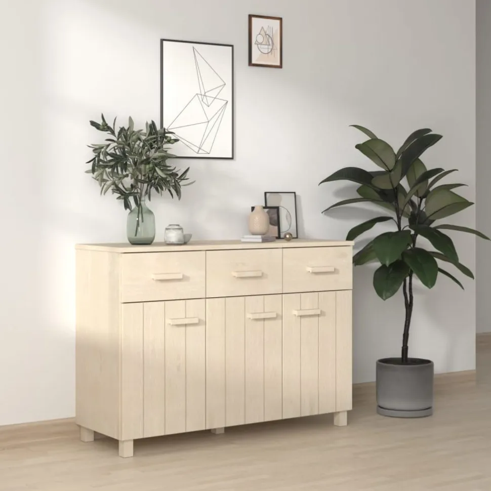 Sivupöytä Hamar 113x40x80cm, mänty, eri värejä