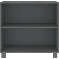 Sivupyötä 2 Hamar 85x35x80 cm mänty tummanharmaa