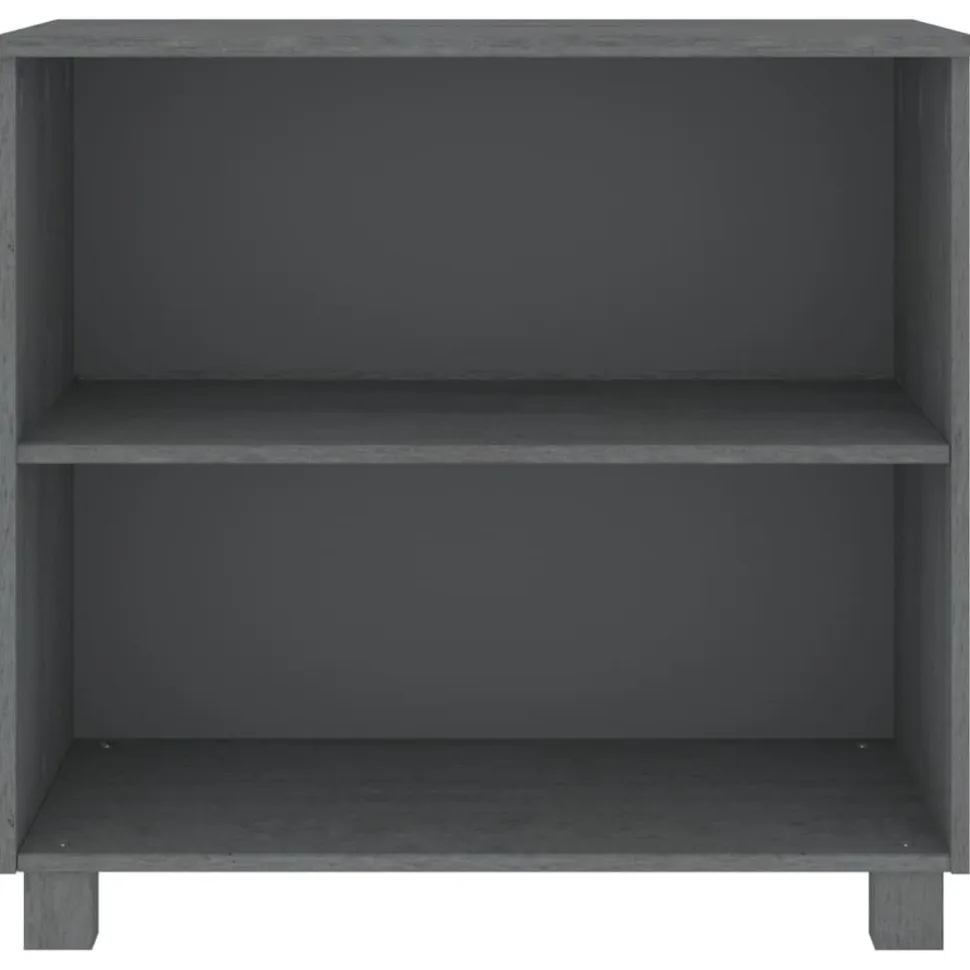 Sivupyötä 2 Hamar 85x35x80 cm mänty tummanharmaa