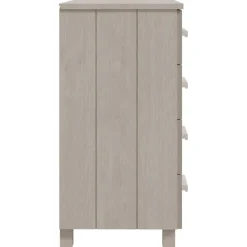 Sivupyötä 1 Hamar 79x40x80 cm mänty valkoinen