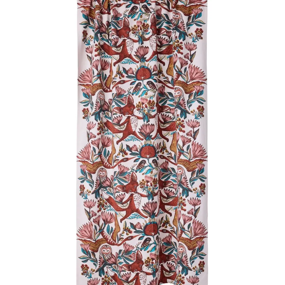 Sivuverho Vallila Fabula, 140x240cm, monivärinen