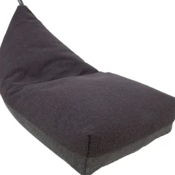 Säkkituoli Home4You LAMB BAG 130x80x20/70 cm, tummanharmaa