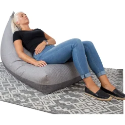 Säkkituoli Home4You MITSU-MITSU 130x80x20/70 cm, harmaa