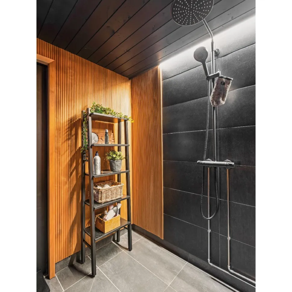 Sormipaneeli Tuuli Sauna STK, 15x66x2700mm, haapa, lämpökäsitelty