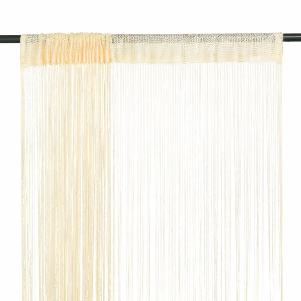 String-verhot 2 kpl 140x250 cm kerma