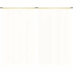 String-verhot 2 kpl 140x250 cm kerma