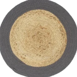 Tabletit 4kpl luonnollinen/antrasiitti 38cm juutti &