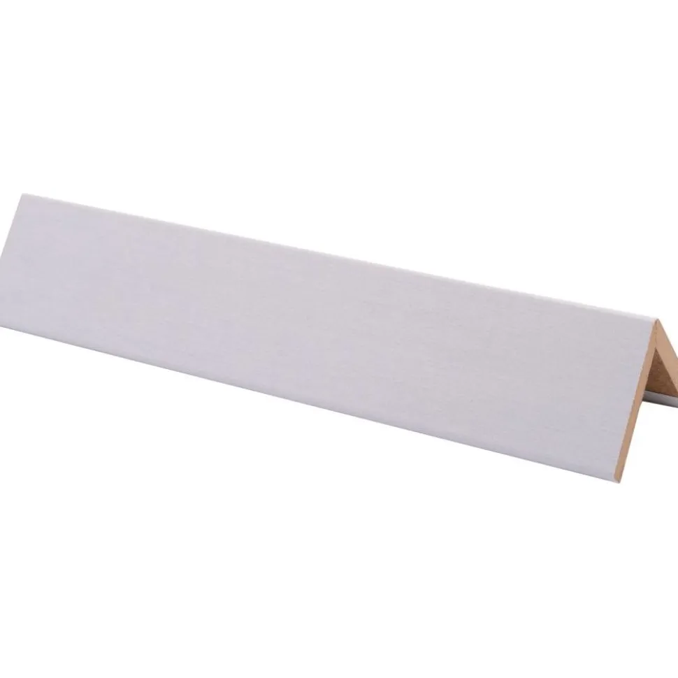 Taitelista Maler ART Aava 4x30x30x2750mm MDF metalli valkokulta