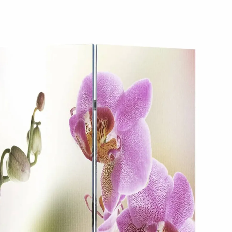 Taitettava tilanjakaja 200x170 cm kukka