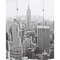Taitettava tilanjakaja 160x170 cm new yorkin päivämaisema
