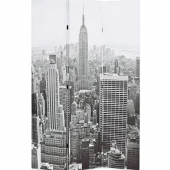 Taitettava tilanjakaja 120x170 cm new yorkin päivämaisema