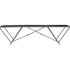 Taittuva tapetointipöytä mdf ja alumiini 300x60x78 cm