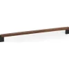 Tankovedin Beslag Design Duo Mini, 354.6x35x12mm, cc320mm, pähkinä/laavanharmaa