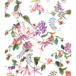 Tapetti Flora köynnös, vinyylipinta, eri värejä