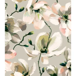 Tapetti Flora Magnolia, vinyylipinta, eri värejä