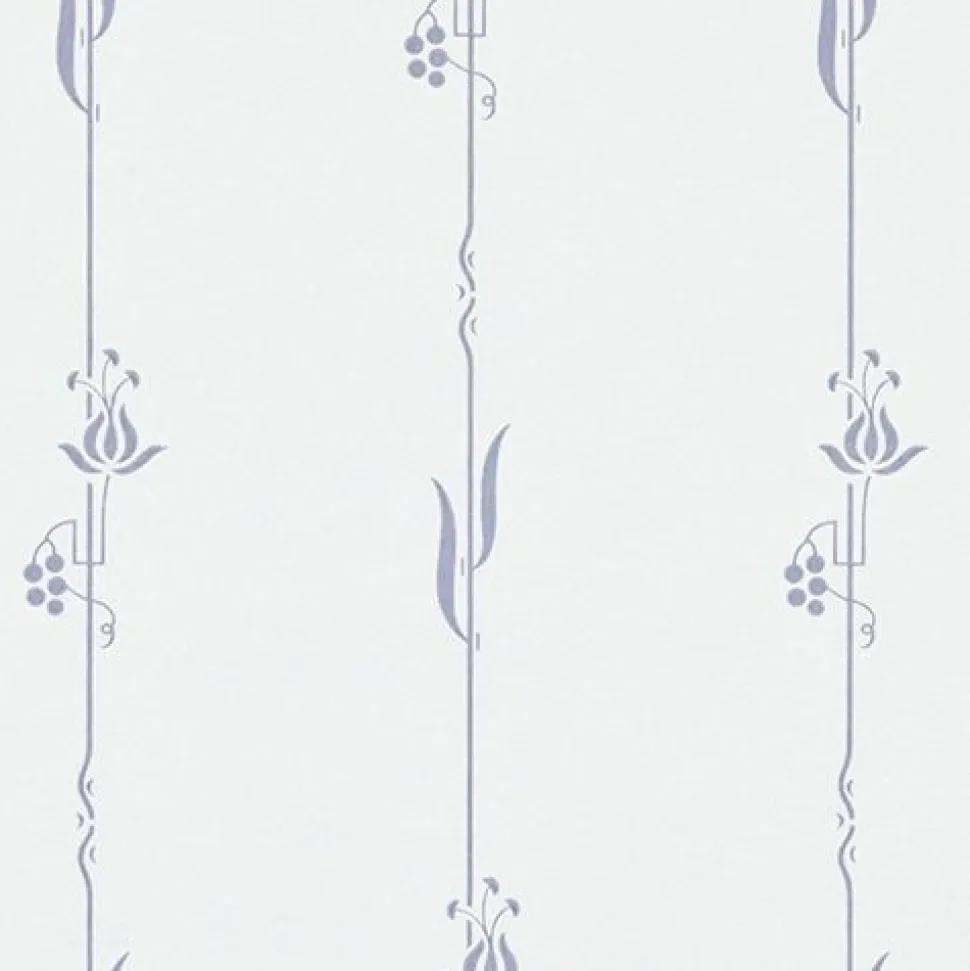 Tapetti Sandudd Isoäidin aikaan 4834-1, 0,46x10,05m, Art Deco, jugend, vaaleansininen, non-woven
