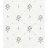 Tapetti Sandudd Isoäidin aikaan 4836-2, non-woven, maalaisromanttinen, valkoinen/vihreä