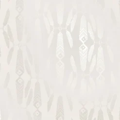 Tapetti Sandudd Ivana Helsinki Indian Summer 5248-4, non-woven, graafinen/geometrinen, vintage, helmiäinen/valkoinen