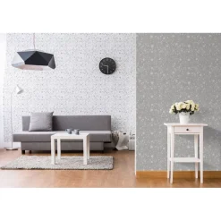 Tapetti Sandudd Ivana Helsinki Joshua Tree 5249-2, non-woven, maalaisromanttinen, valkoinen/harmaa