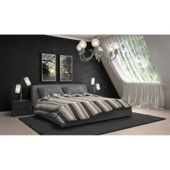 Tapetti Sandudd Rolleri 11 2967-4, 0.53x11.2m, pilkullinen, musta