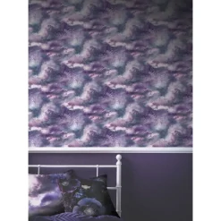 Tapetti Arthouse Fantasia Second Edition B3, avaruus, tähti, liila