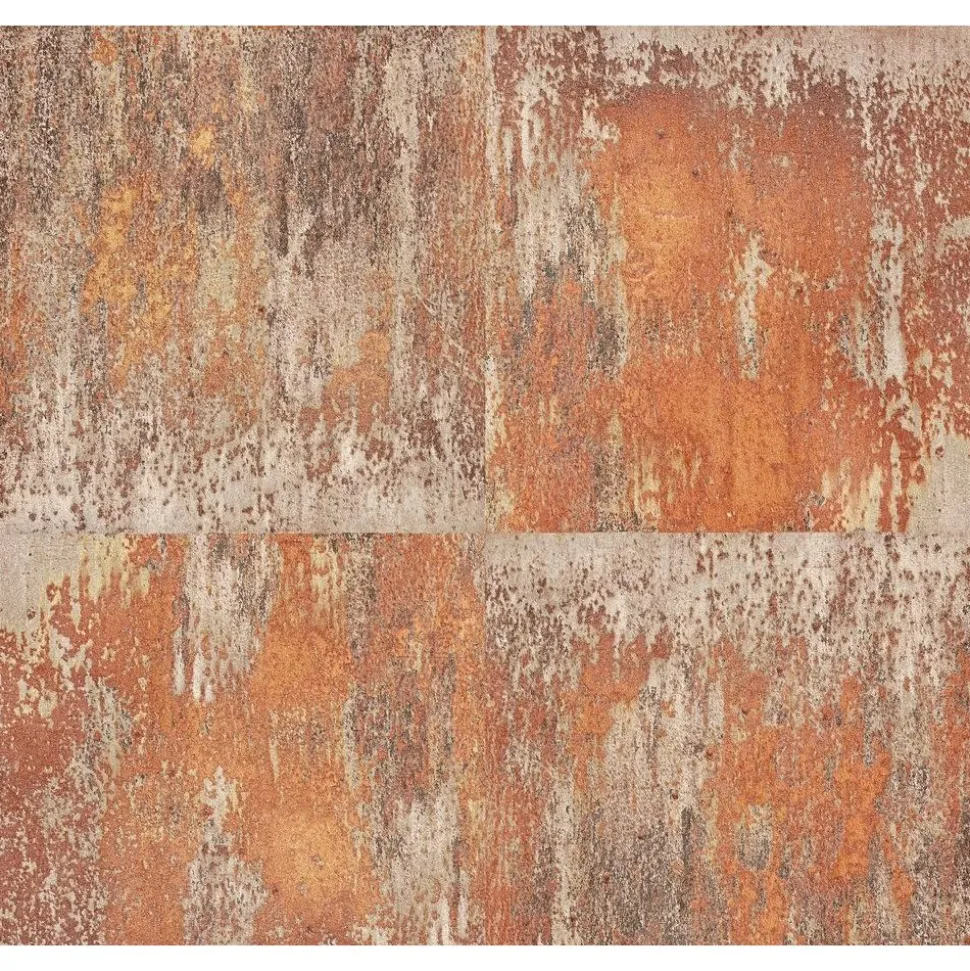 Tapetti A.S. Creation Best of Wood'n Stone II C T1182, metalli, oranssi