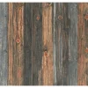 Tapetti A.S. Creation Best of Wood'n Stone II D T8612, puujäljitelmä, harmaa