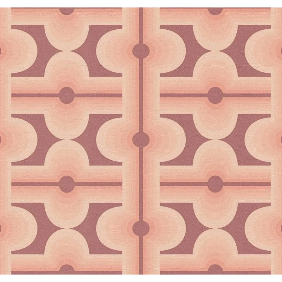 Tapetti A.S. Creations Retro chic, 39533-1, retro, vaaleanvihreä